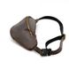 Кожаная коричневая сумка на пояс унисекс TARWA rc-3036-4lx