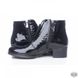 Черные лаковые демисезонные ботинки Villomi 3004-06