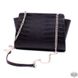 Жіноча шкіряна чорна сумка Valenta ВЕ615431