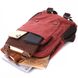 Чоловічий рюкзак з тканини Vintage 22170, Бордовый