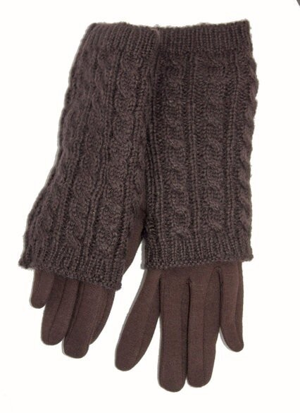 Жіночі тканинні рукавички Shust goves 221s2 7,5 купити недорого в Ти Купи