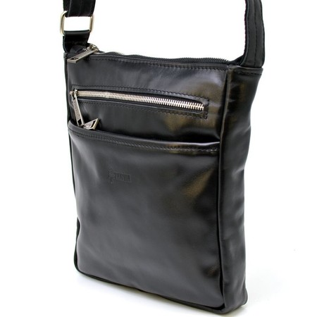 Мужская кожаная черная сумка TARWA ga-1300-4lx купить недорого в Ты Купи