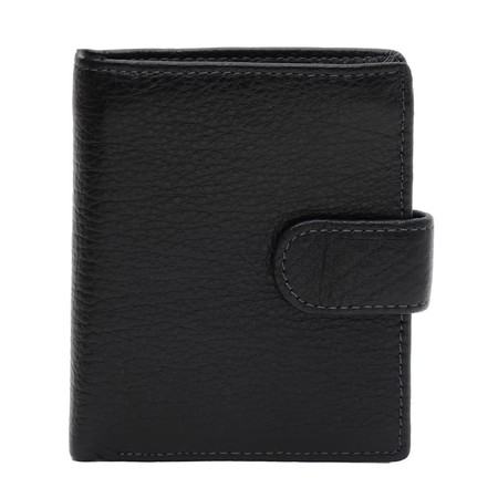 Мужской кожаный кошелек Ricco Grande k1088-2bl-black купить недорого в Ты Купи