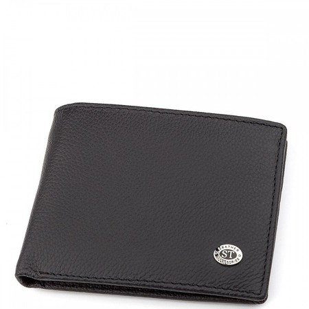 Чоловічий шкіряний гаманець ST Leather 18353 (ST-1) Коричневий купити недорого в Ти Купи