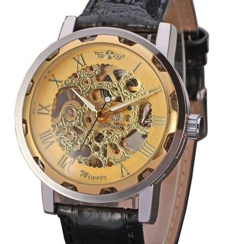 Жіночий годинник скелетон WINNER SIMPLE без автоподзавода II 1108 купити недорого в Ти Купи