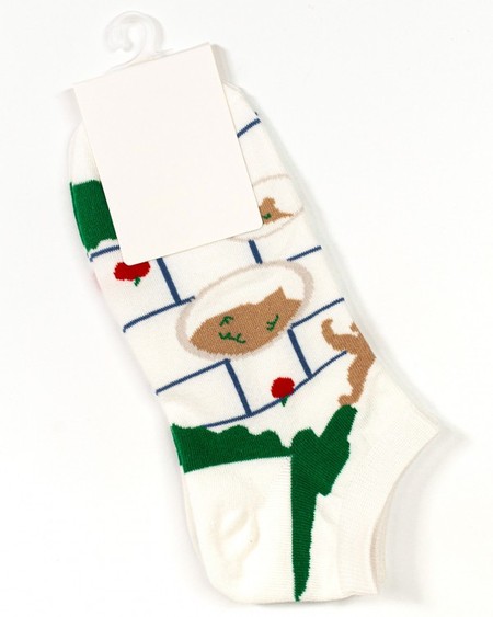 Шкарпетки ISSA PLUS NS-134 37-41 білий/зелений купити недорого в Ти Купи