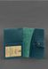 Шкіряна обкладинка для паспорта BlankNote 5.0 (з віконцем) зелена BN-OP-5-MALACHITE