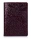Обложка-органайзер для документов из кожи HiArt Mehendi Art PC-03-C19-1718-T005 Фиолетовый