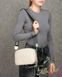 Женский молодежный кожаный клатч ALEX RAI 3801 l.beige