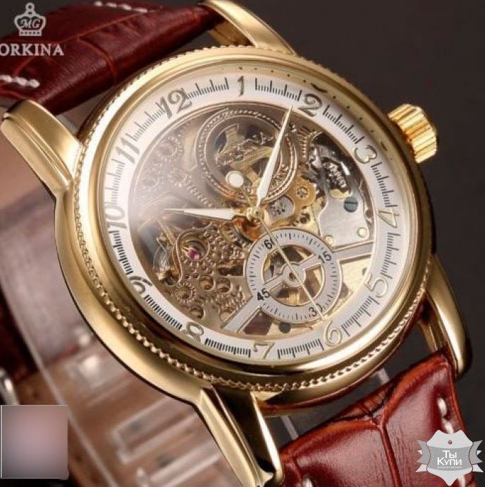 Женские часы скелетон Orkina Star II (1155) купить недорого в Ты Купи