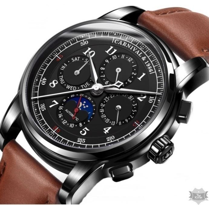 Мужские механические наручные часы Carnival SkyMoon (8707) купить недорого в Ты Купи