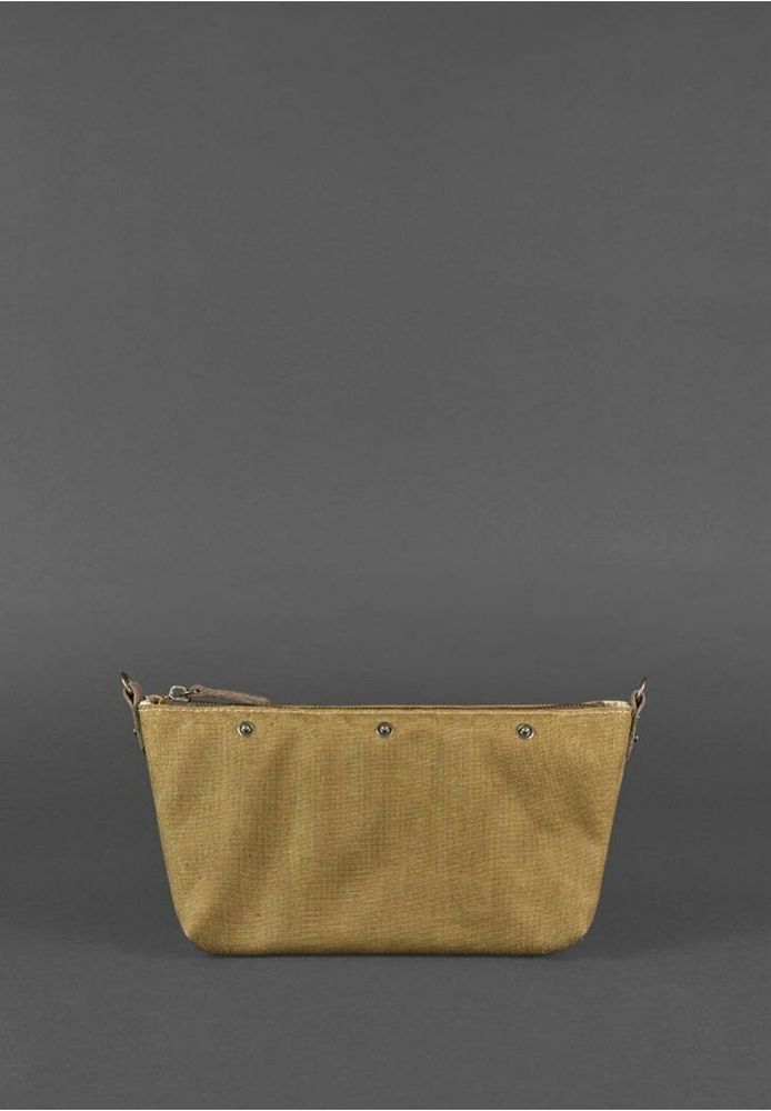 Шкіряна плетена жіноча сумка BlankNote Пазл S темно-коричнева Crazy Horse BN-BAG-31-O купити недорого в Ти Купи