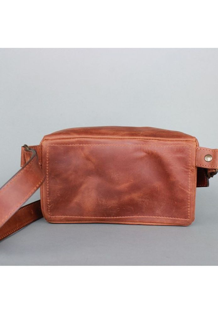 Жіноча шкіряна сумка сумка світло-коричневого Vintage tw-beltagbag-kon-crz купити недорого в Ти Купи