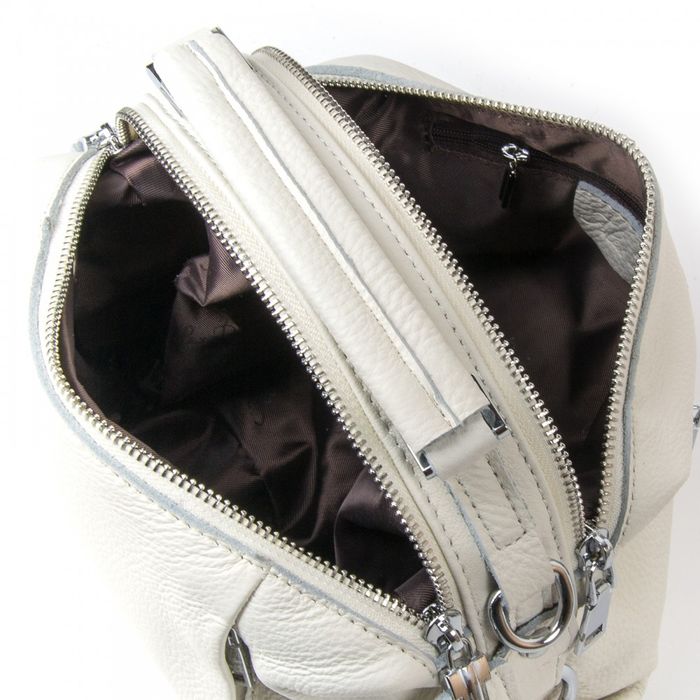 Жіноча шкіряна сумка класична ALEX RAI 01-12 29-8762-9 rice white купити недорого в Ти Купи