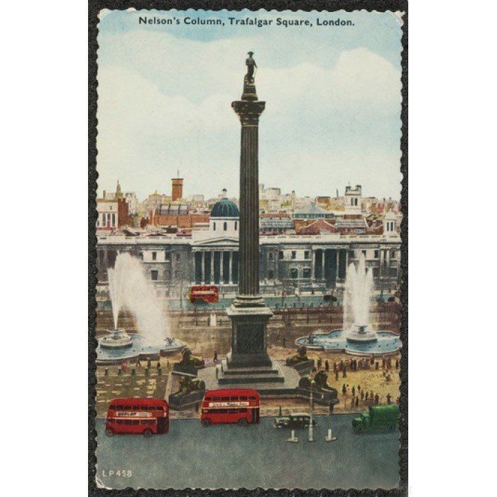 Женский механический зонт Fulton The National Gallery Minilite-2 L849 - Vintage London (Винтажный Лондон) купить недорого в Ты Купи