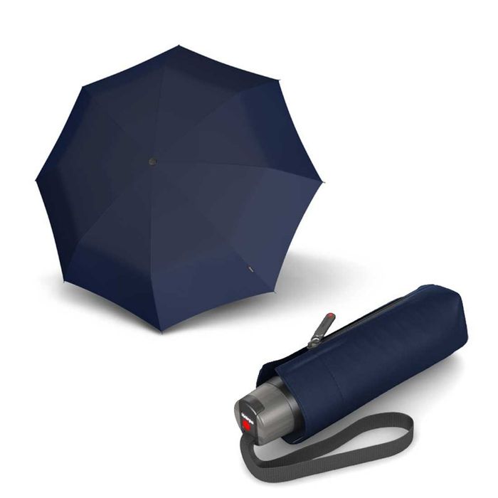 Механічна парасолька Knirps T.010 Маленький ручний темно -темний ручний KN9530101200 купити недорого в Ти Купи