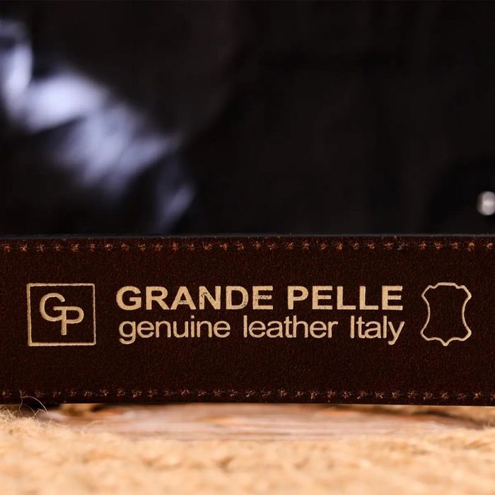 Мужской кожаный ремень Grande Pelle 21460 купить недорого в Ты Купи