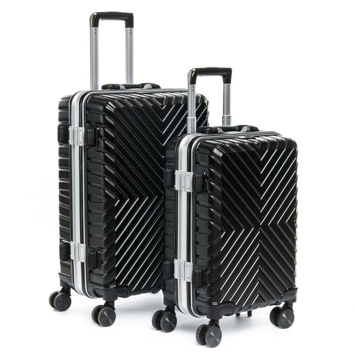 Комплект чемоданов 2/1 ABS-пластик PODIUM 07 black замок 31482 купить недорого в Ты Купи