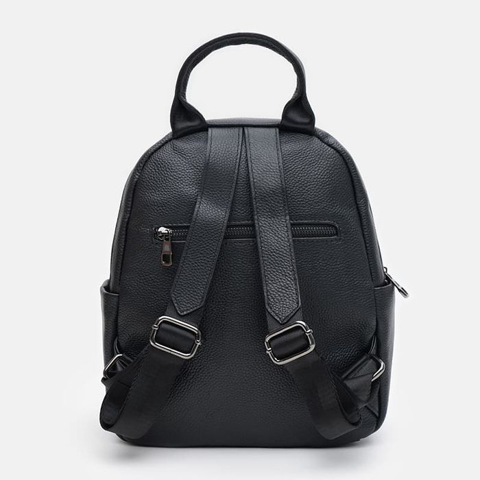 Жіночий шкіряний рюкзак Keizer K18127BL-чорний купити недорого в Ти Купи