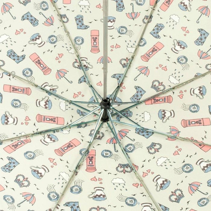 Женский механический зонт Fulton Stowaway-24 G701 London Day Out (День Лондона) купить недорого в Ты Купи
