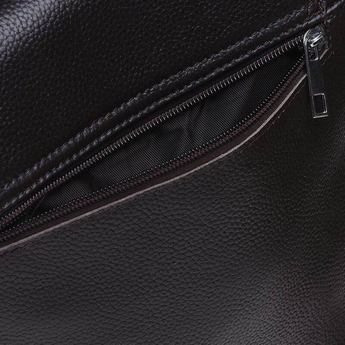 Чоловіча шкіряна сумка через плече Keizer K13508-brown купити недорого в Ти Купи
