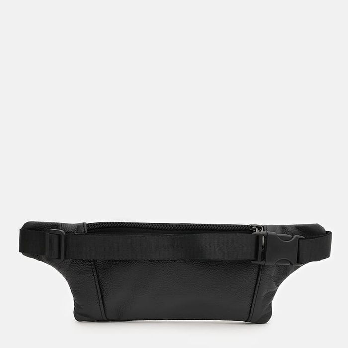 Чоловіча шкіряна сумка Borsa Leather K1ky614bl-black купити недорого в Ти Купи