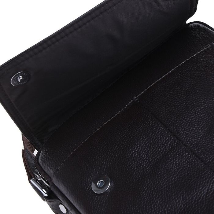 Чоловіча шкіряна сумка через плече Keizer K13508-brown купити недорого в Ти Купи