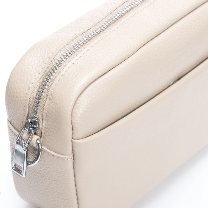 Женский молодежный кожаный клатч ALEX RAI 3801 l.beige купить недорого в Ты Купи