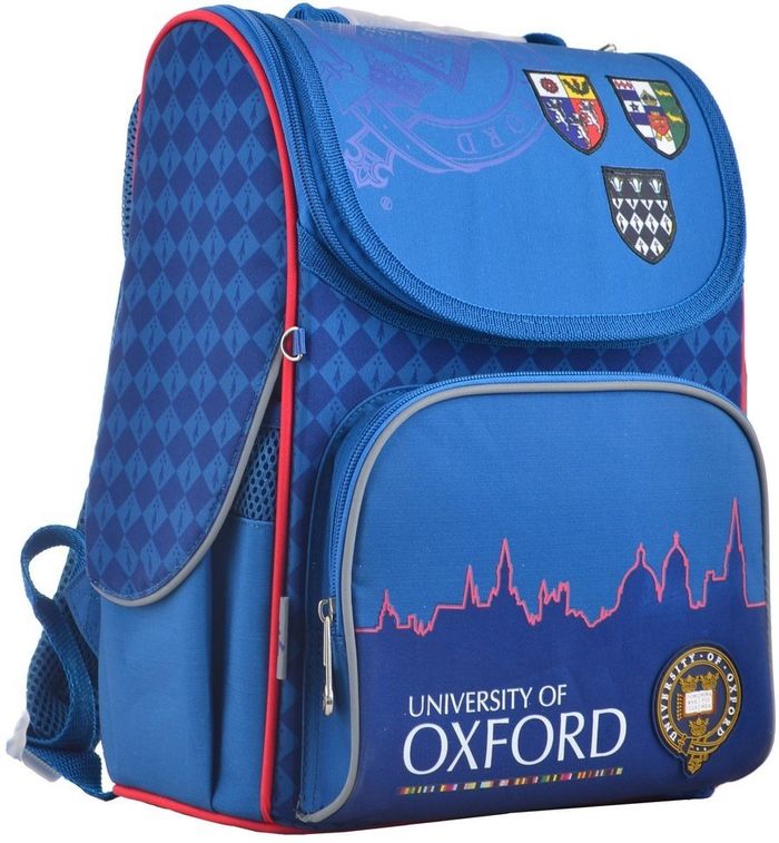 Школьный каркасный ранец YES SCHOOL 26х34х14 см 12 л для мальчиков H-11 Oxford (555128) купить недорого в Ты Купи