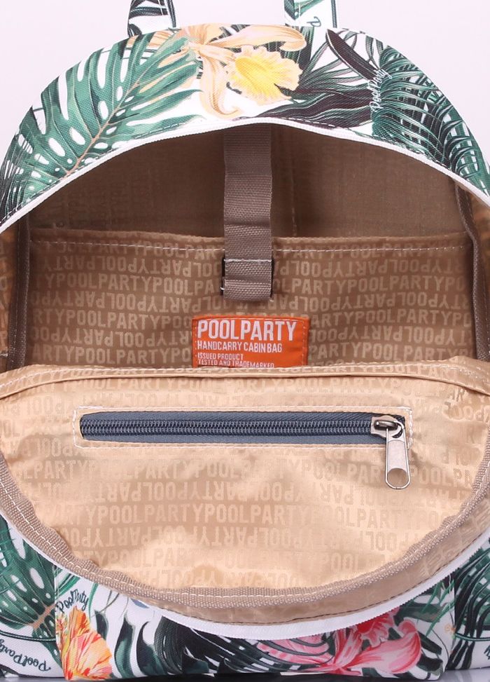 Женский тканевый рюкзак POOLPARTY xs-tropic купить недорого в Ты Купи