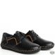 Черные спортивные туфли из кожи Villomi 39-01ch