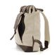 Чоловічий рюкзак зі шкіри та полотна Tarwa RGJ-5191-3MD