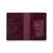 Обкладинка-органайзер для документів зі шкіри HiArt Mehendi Art PC-03-C19-1718-T005 Фіолетовий