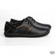 Черные спортивные туфли из кожи Villomi 39-01ch