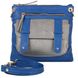 Женская сумка из кожзаменителя LASKARA lk-10238-blue-silver