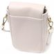 Жіноча шкіряна сумка через плече Vintage 22309, Білий