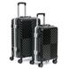 Комплект валіз 2/1 ABS-пластик PODIUM 07 black замок 31482