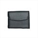Чоловічий шкіряний міні гаманець Weatro 9 х 7,5 х 2 см Чорний wtro-nw-168-40-01