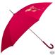 Женский красный зонт-трость AIRTON полуавтомат