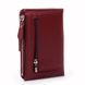 Шкіряний жіночий гаманець Classik DR. BOND WN-23-17 wine-red