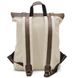 Чоловічий рюкзак зі шкіри та полотна Tarwa RGJ-5191-3MD