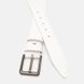 Мужской кожаный ремень Borsa Leather V1115FX54-white