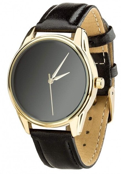 Наручные часы ZIZ «Минимализм черный» + дополнительный ремешок 4600469 купить недорого в Ты Купи