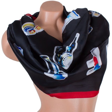 Атласний жіночий шарф ETERNO 180 на 72 см ES1908-14-1 купити недорого в Ти Купи