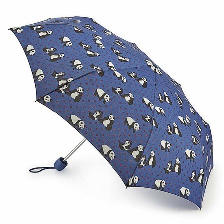 Жіноча механічна парасолька Fulton Minilite-2 L354 Pin Spot Panda (Веселі Панди) купити недорого в Ти Купи