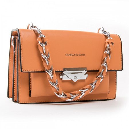 Жіноча класична сумка FASHION 01-05 1639 помаранчевий купити недорого в Ти Купи