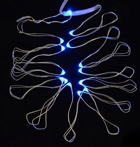 Світлодіодна гірлянда LED-нить, 15 ламп, блакитна, 1,60 м YES! Fun 801118 купити недорого в Ти Купи