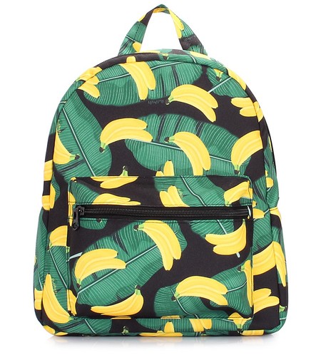 Женский тканевый рюкзак POOLPARTY xs-bananas купить недорого в Ты Купи