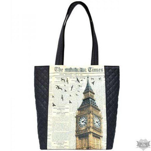 Чорна стеганая сумка EPISODE CITY LONDON S10.1EP01.4 купити недорого в Ти Купи