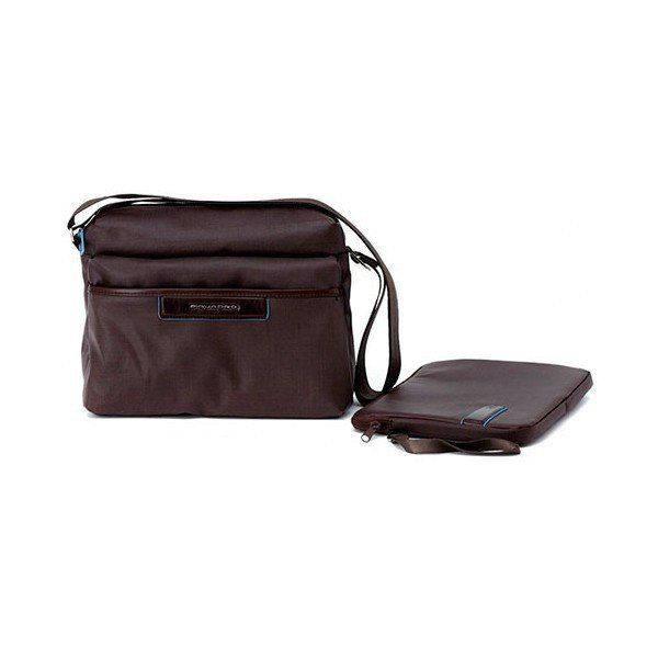 Жіноча коричнева сумка Piquadro Aki (BD3292AK_MO) купити недорого в Ти Купи